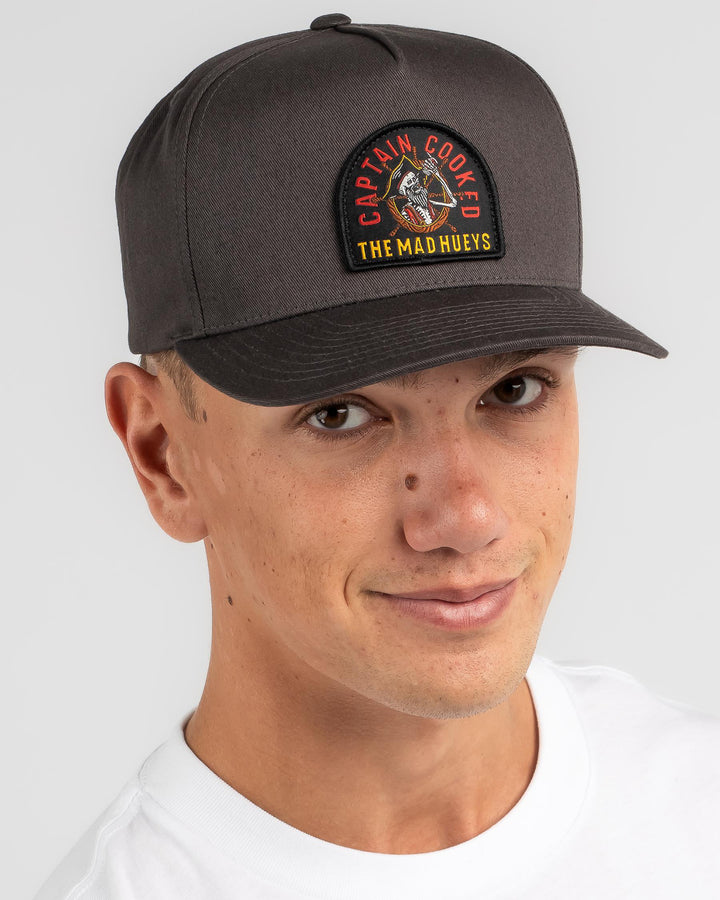 TMH THE CAPTAINS COOKED | TWILL SNAPBACK - CHARCOAL - TheSquarePeg