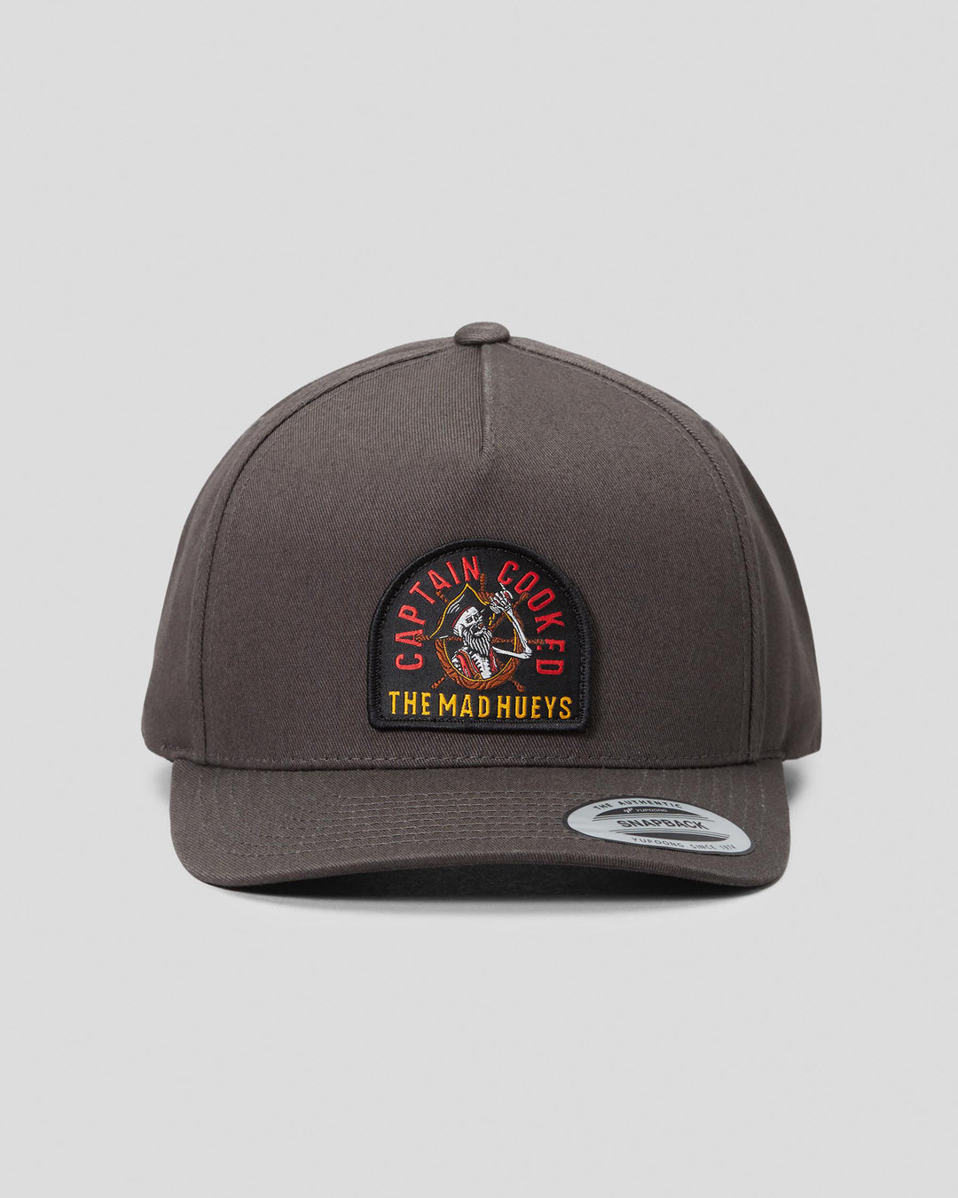 TMH THE CAPTAINS COOKED | TWILL SNAPBACK - CHARCOAL - TheSquarePeg
