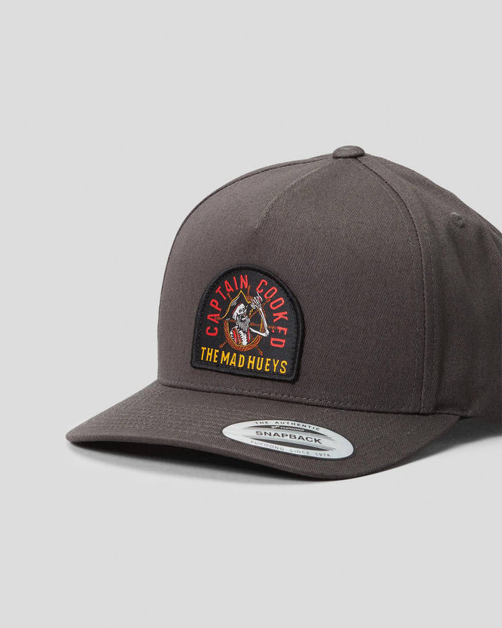 TMH THE CAPTAINS COOKED | TWILL SNAPBACK - CHARCOAL - TheSquarePeg