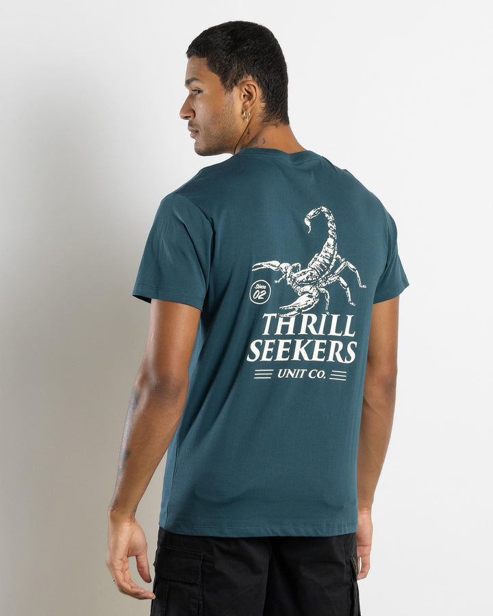 UNIT Unisex Tee - Scorpion Teal