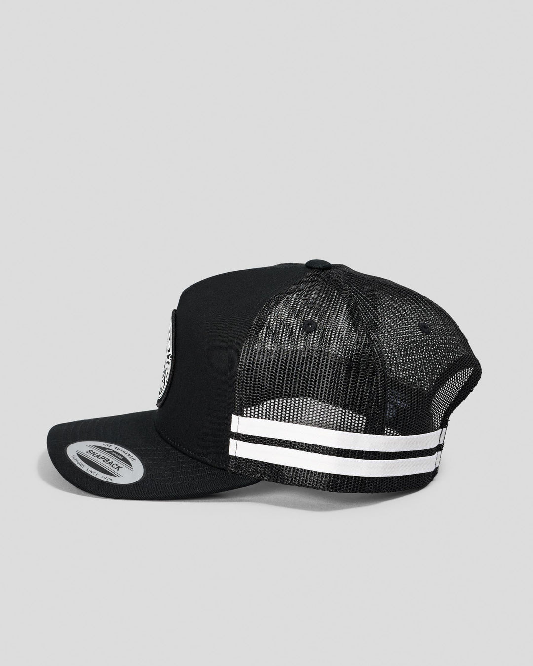 TMH Mad Series Twill Trucker Black