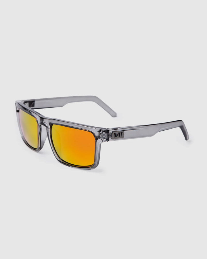 UNIT Mens Eyewear - Polarised - Primer Crystal Smoke