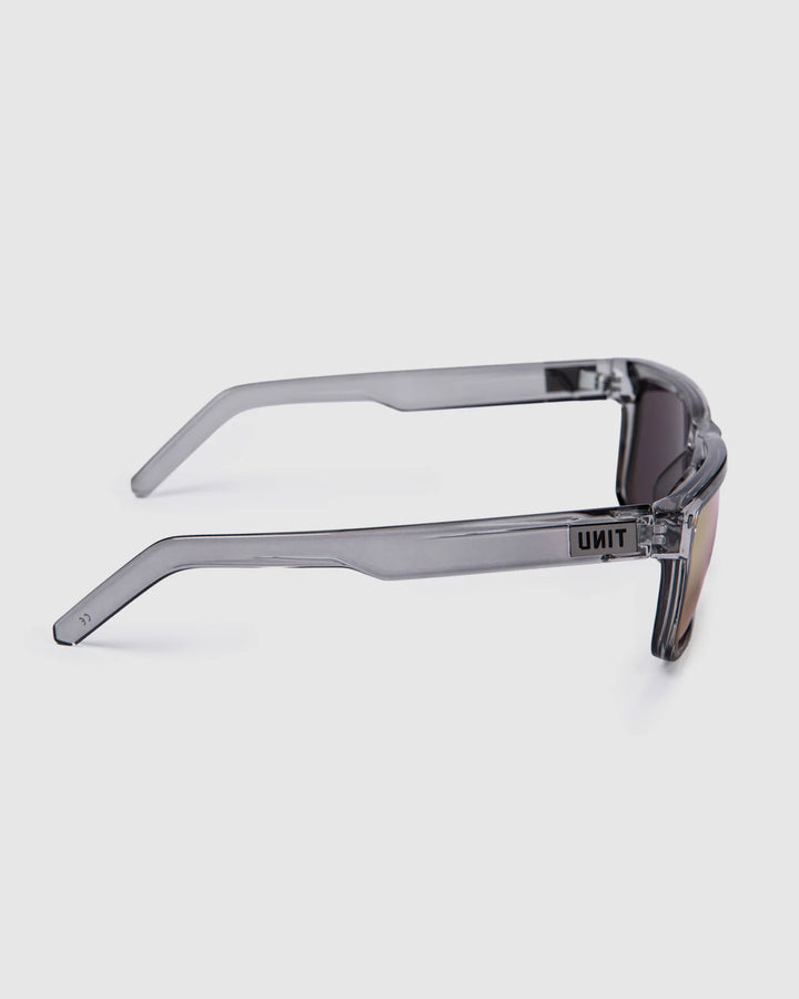 UNIT Mens Eyewear - Polarised - Primer Crystal Smoke