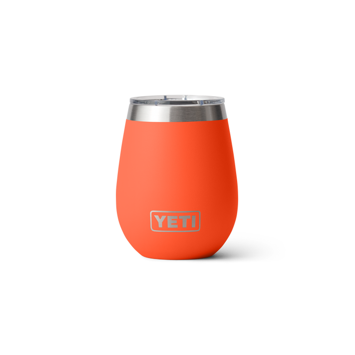 Yeti Rambler 10 oz Wine Tumbler MS Papaya