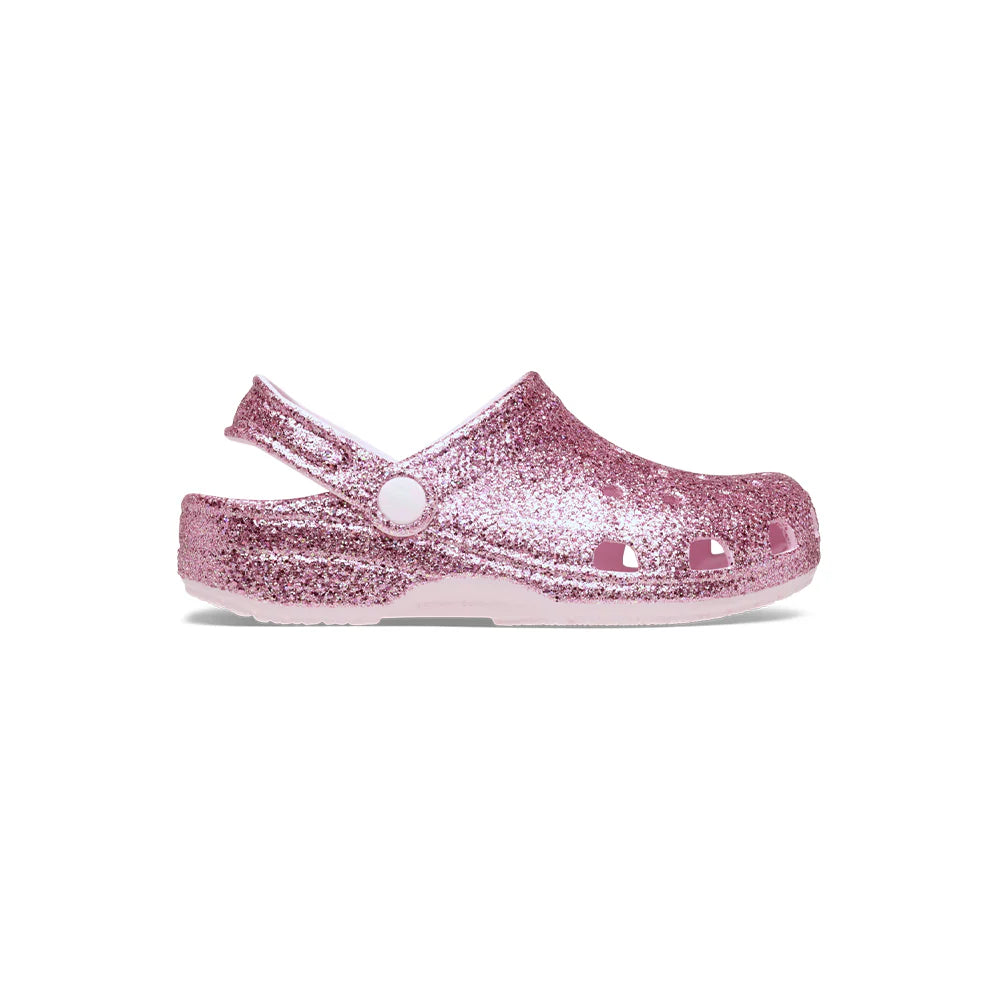 Crocs Kids Classic Chunky Glitter Clog - TheSquarePeg