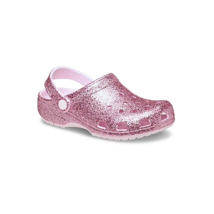 Crocs Kids Classic Chunky Glitter Clog - TheSquarePeg