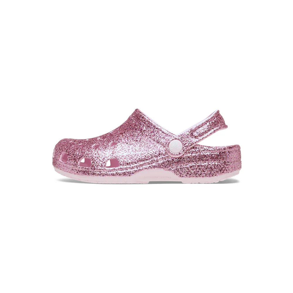 Crocs Kids Classic Chunky Glitter Clog - TheSquarePeg