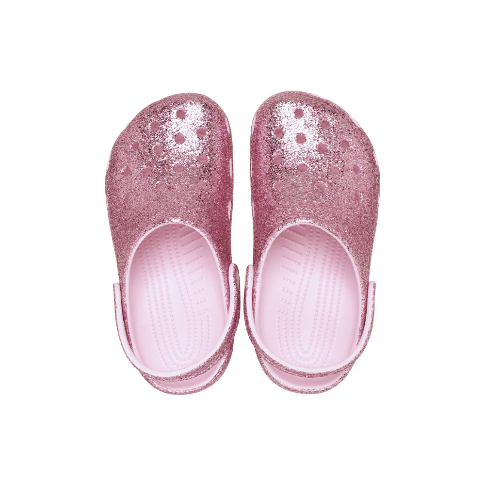 Crocs Kids Classic Chunky Glitter Clog - TheSquarePeg