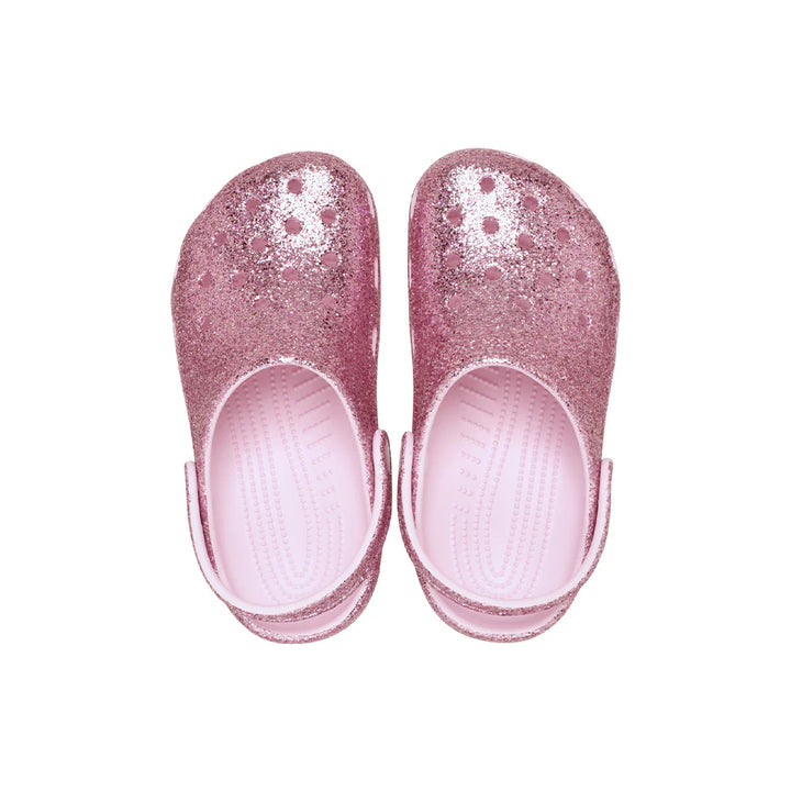 Crocs Kids Classic Chunky Glitter Clog - TheSquarePeg