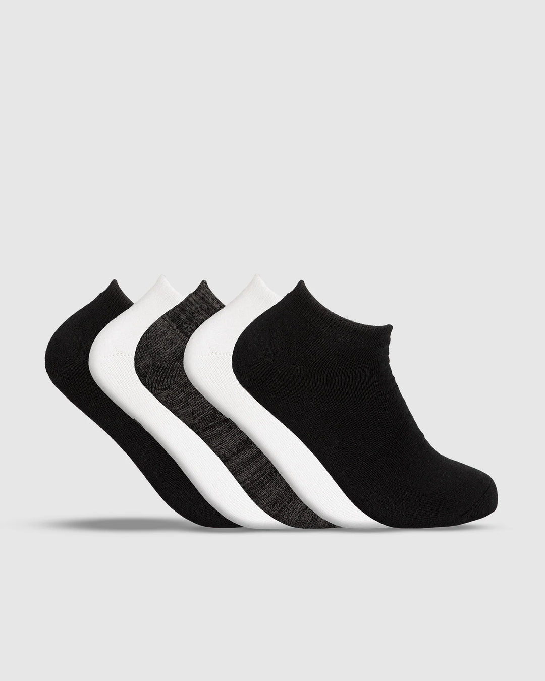 UNIT Mens Socks - Bamboo 5pk No Show - Essential