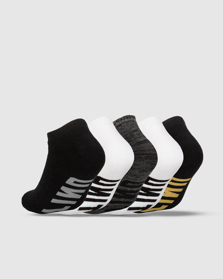 UNIT Mens Socks - Bamboo 5pk No Show - Essential