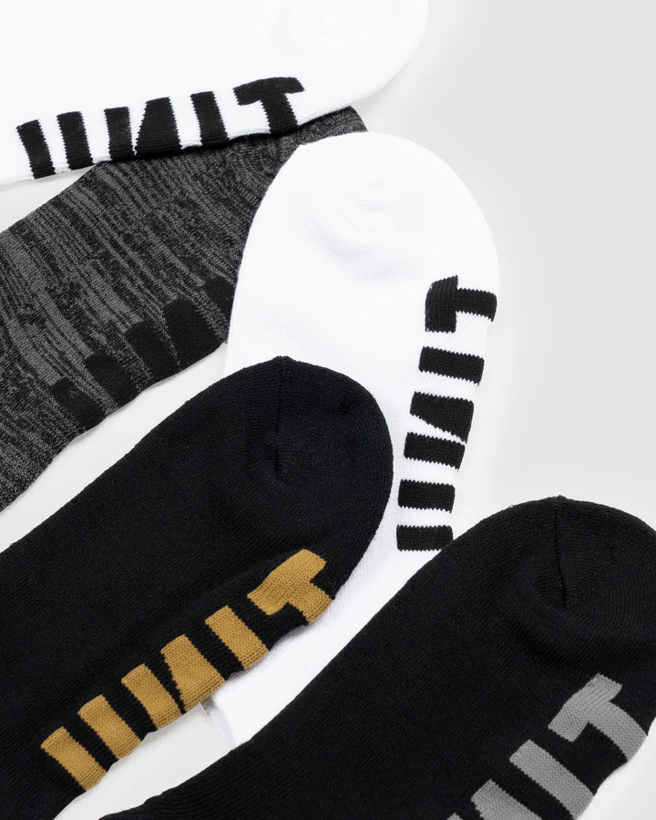 UNIT Mens Socks - Bamboo 5pk No Show - Essential