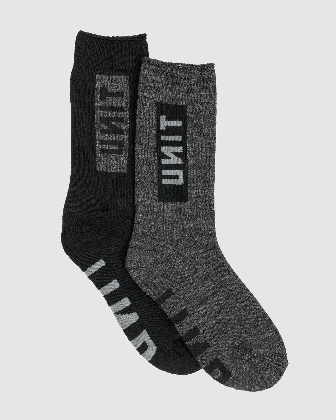 UNIT Mens Socks - Bamboo 2pk - Ultra Thick