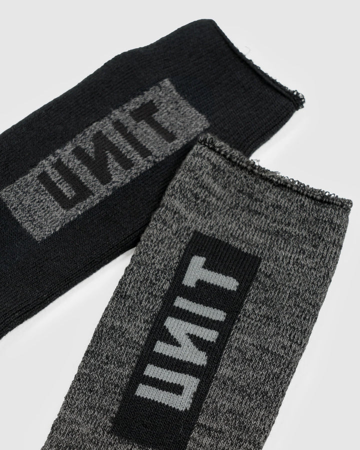 UNIT Mens Socks - Bamboo 2pk - Ultra Thick