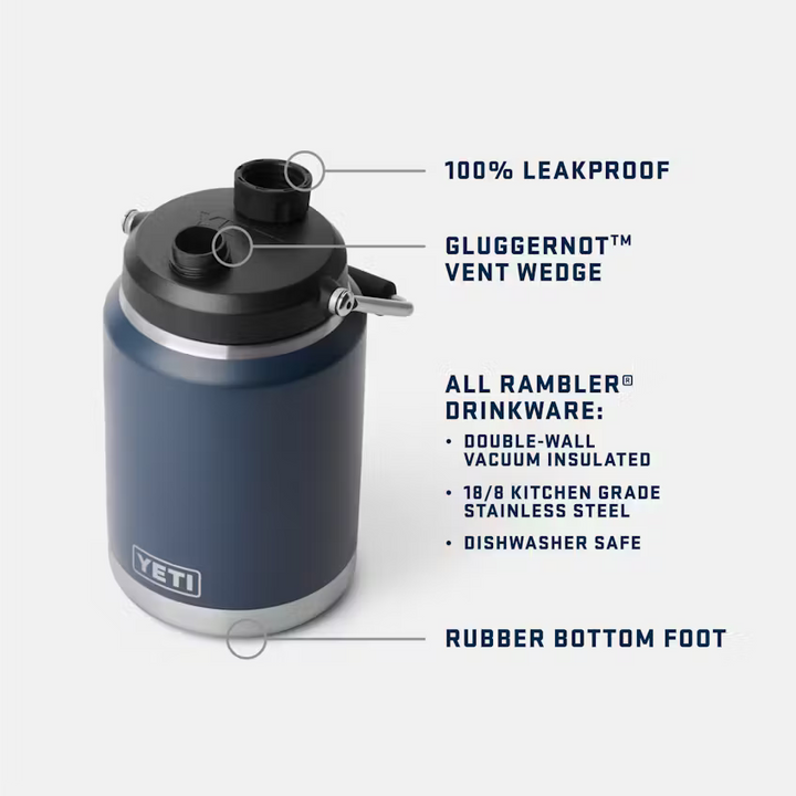 Yeti Rambler Half Gallon Jug 2.0