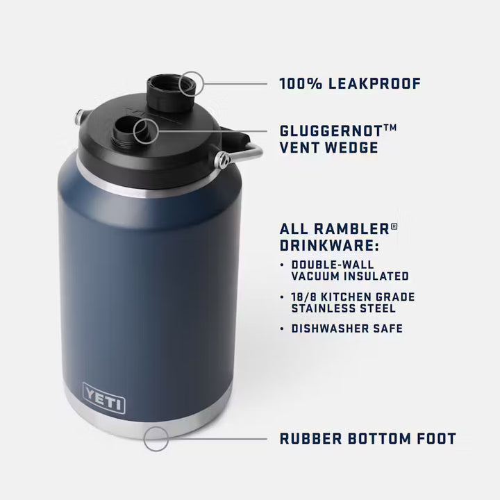 Yeti Rambler One Gallon Jug Tropical Pink