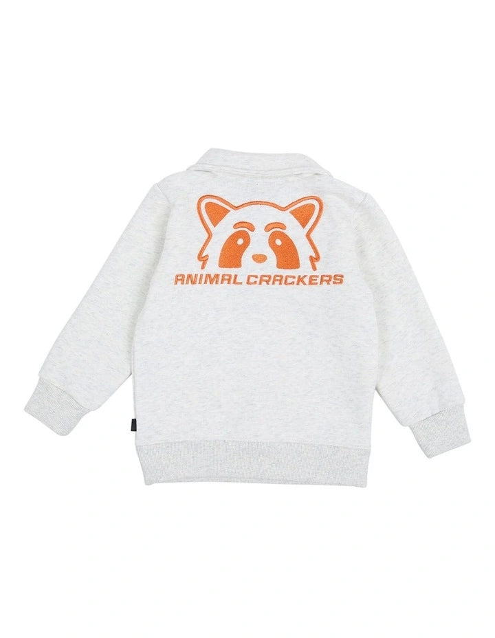 Animal Crackers Knock Out 1/2 Zip Snow