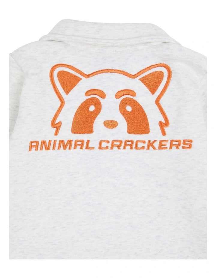 Animal Crackers Knock Out 1/2 Zip Snow