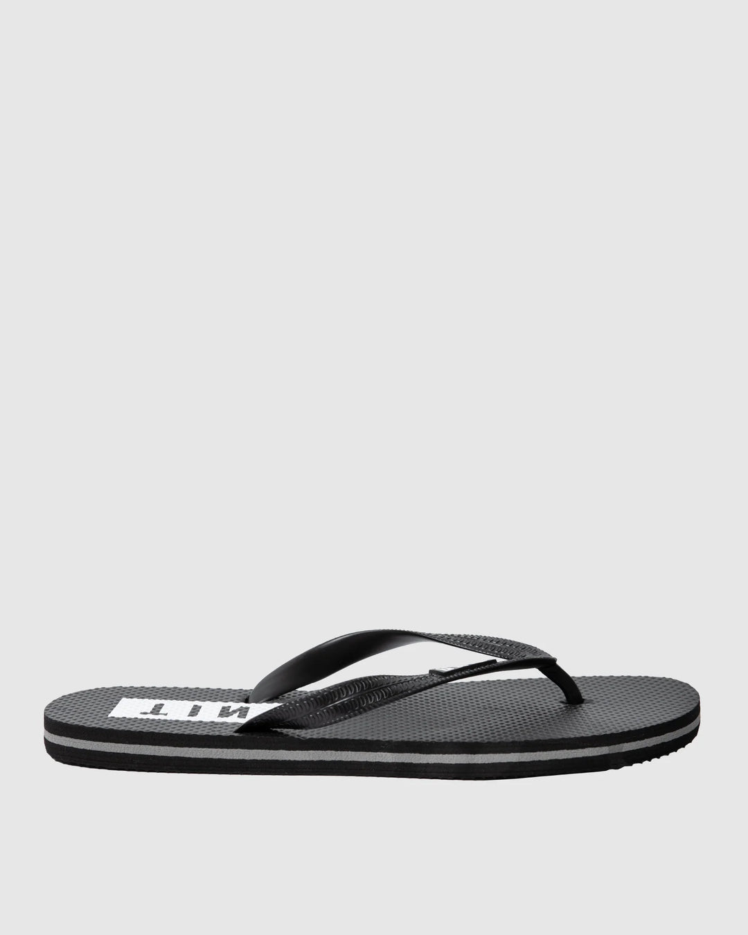 Unit Mens Flip Flops Black/White