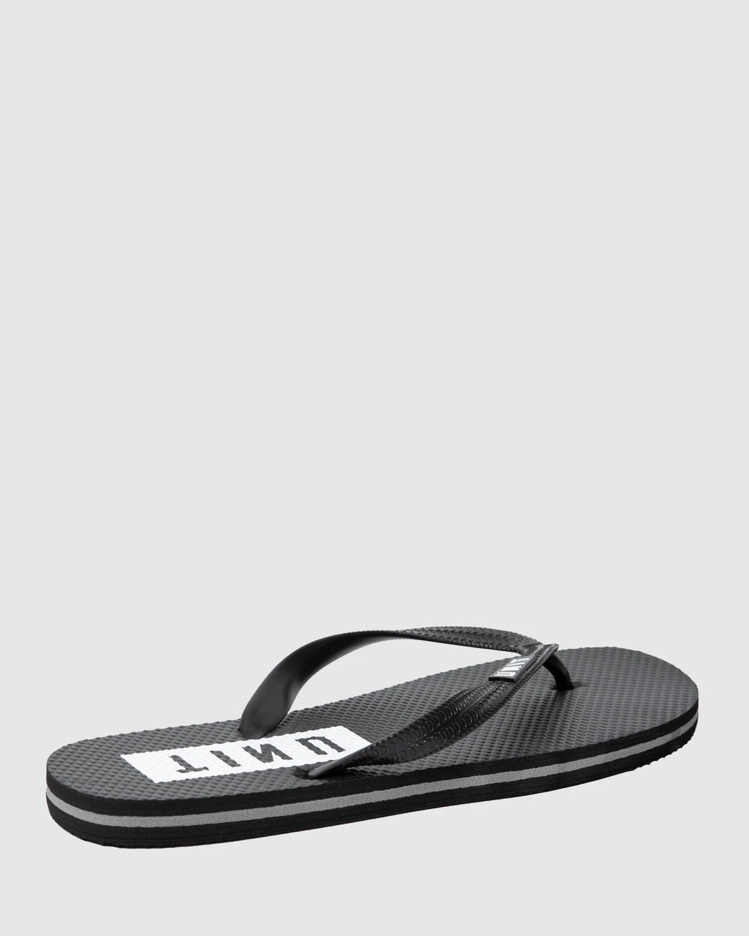 Unit Mens Flip Flops Black/White