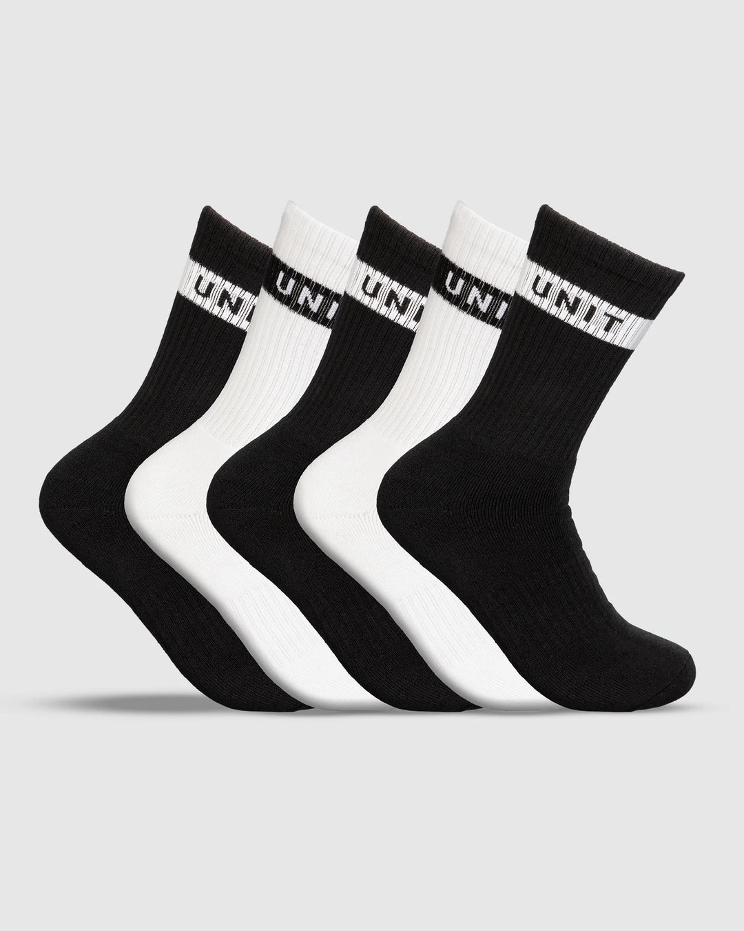 UNIT Ladies Socks - 5pk Bamboo Hi-Lux - Wander