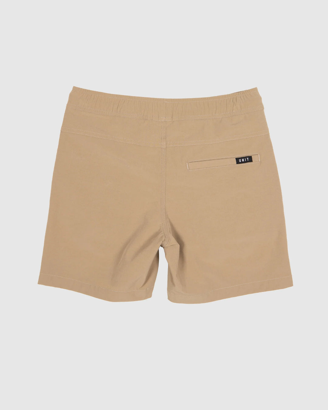UNIT Youth Shorts - Elastic - Block Khaki 10-16