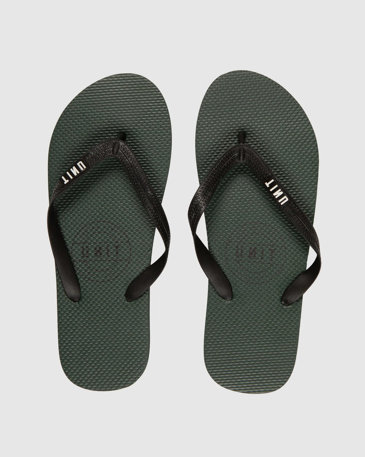 UNIT Mens Footwear - Flip Flops - Stamp