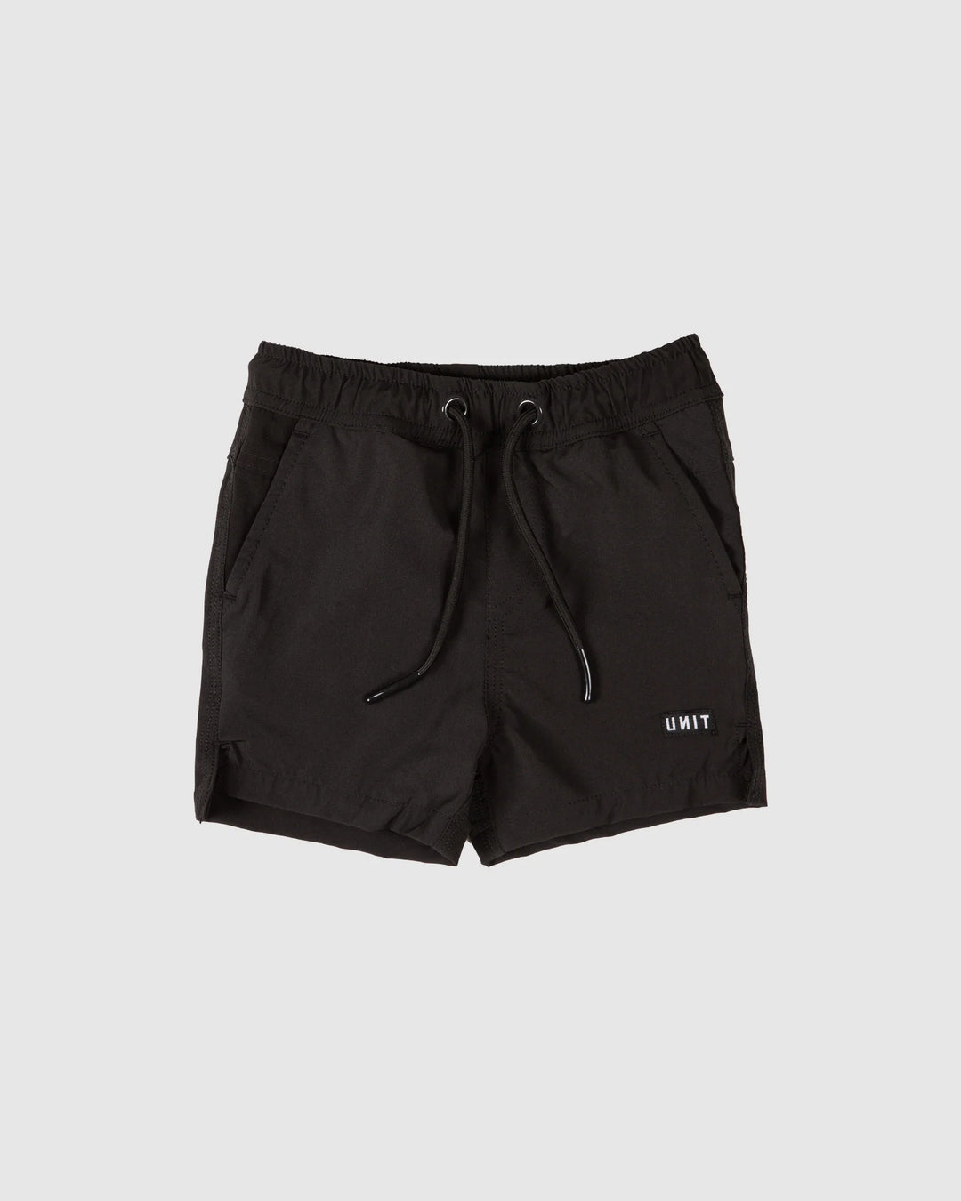 Unit Kids Shorts - Block Black 0-8