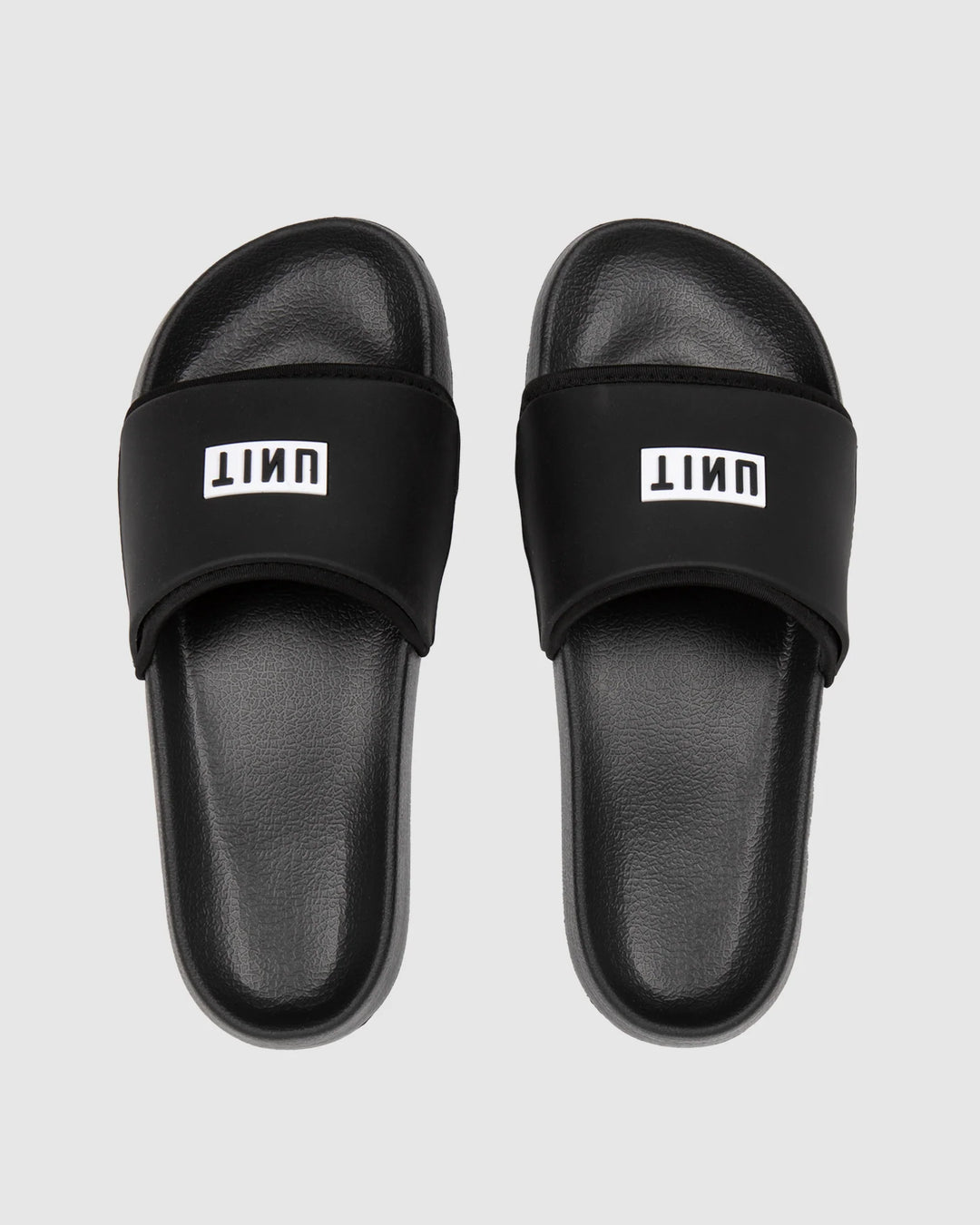 Unit Mens Slides - Stack Black