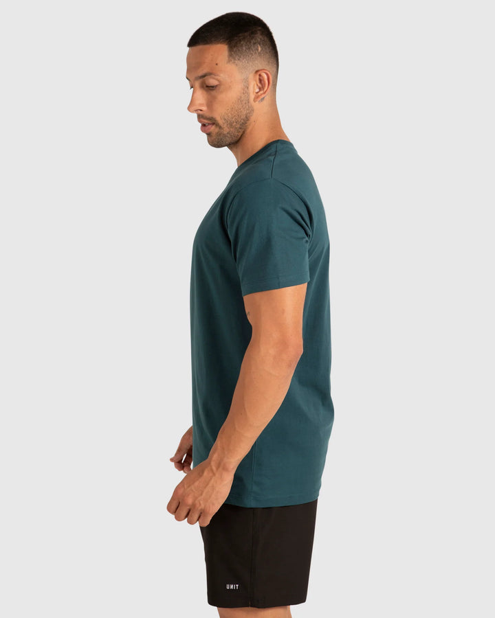 UNIT Mens Tee - Central Teal