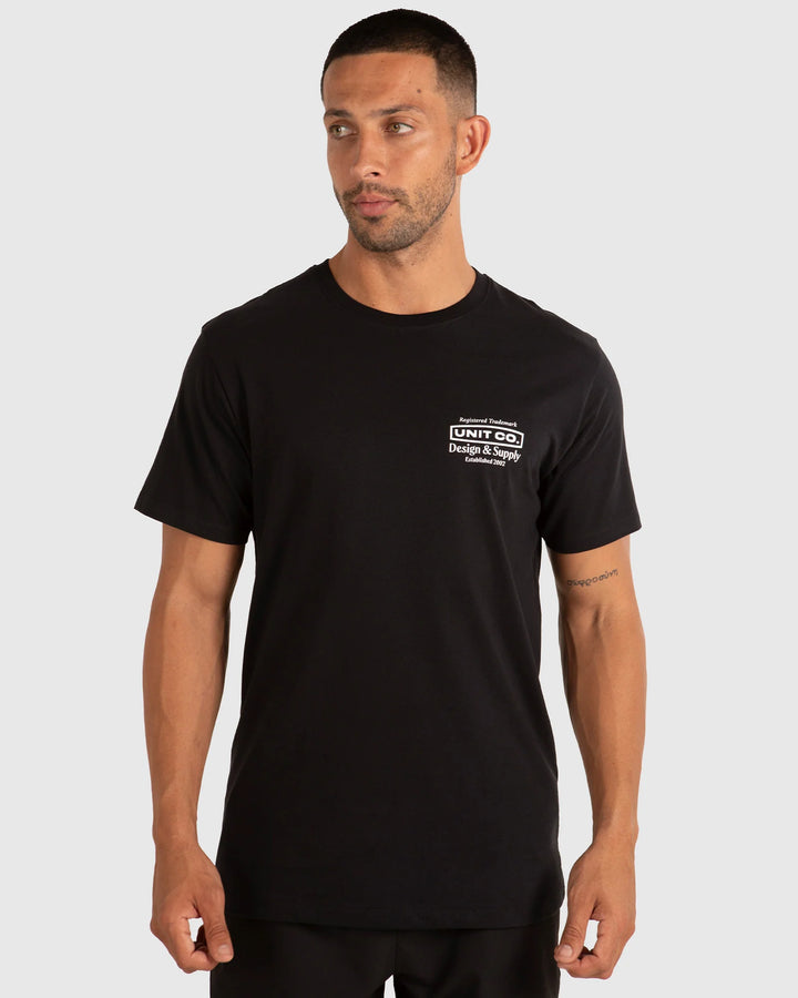 UNIT Mens Tee - Outlook Black