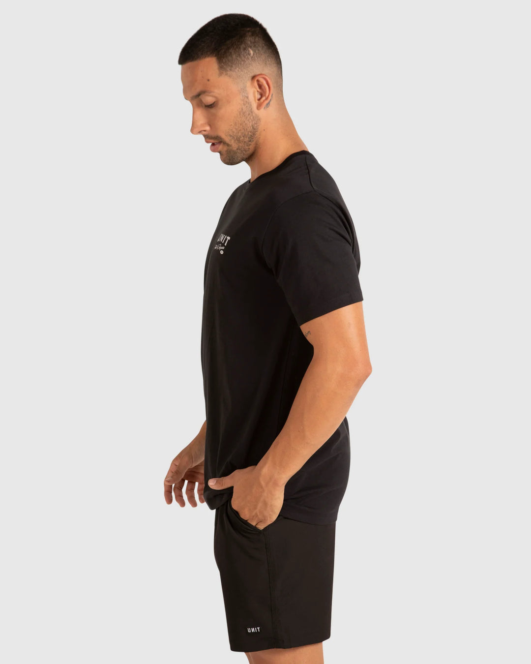 UNIT Mens Tees - Parts & Repairs Black