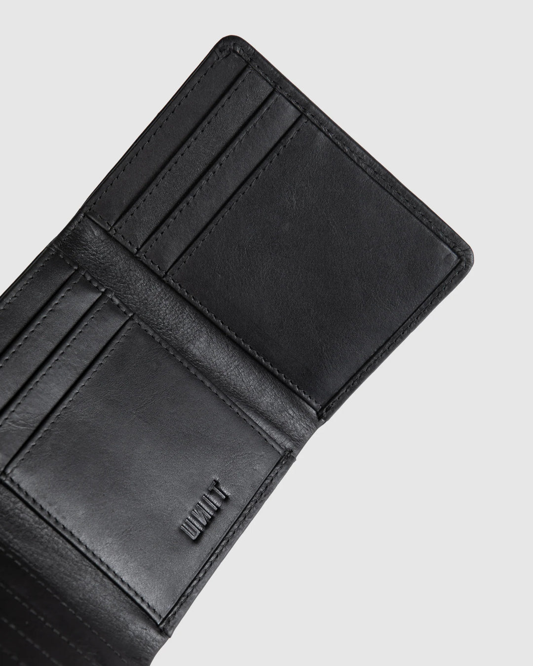 UNIT Mens Wallet - Leather Tri-Fold - Compact