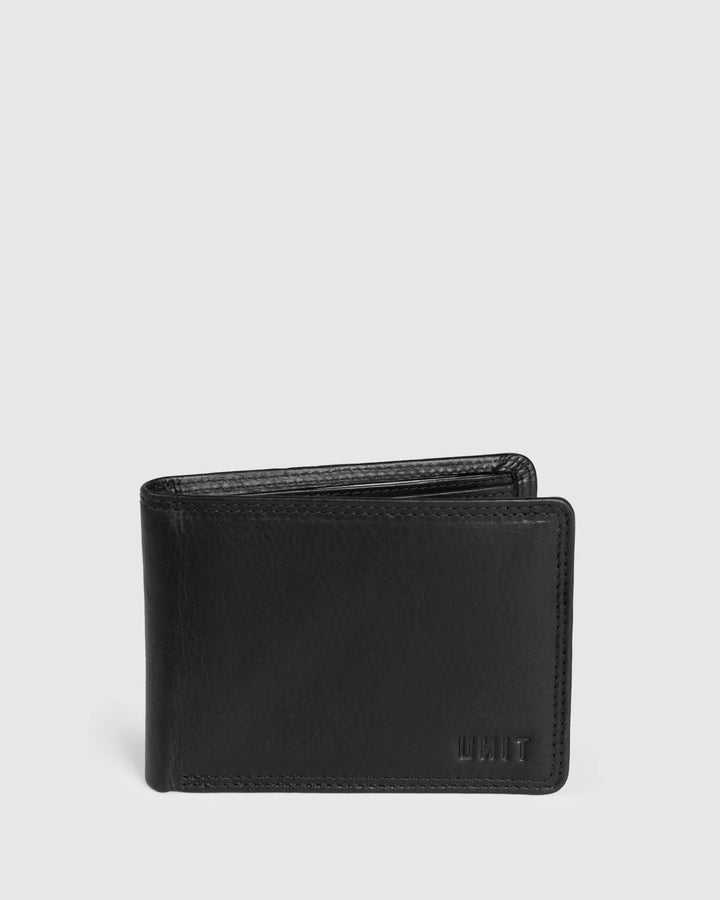 UNIT Mens Wallet - Leather Bi-Fold