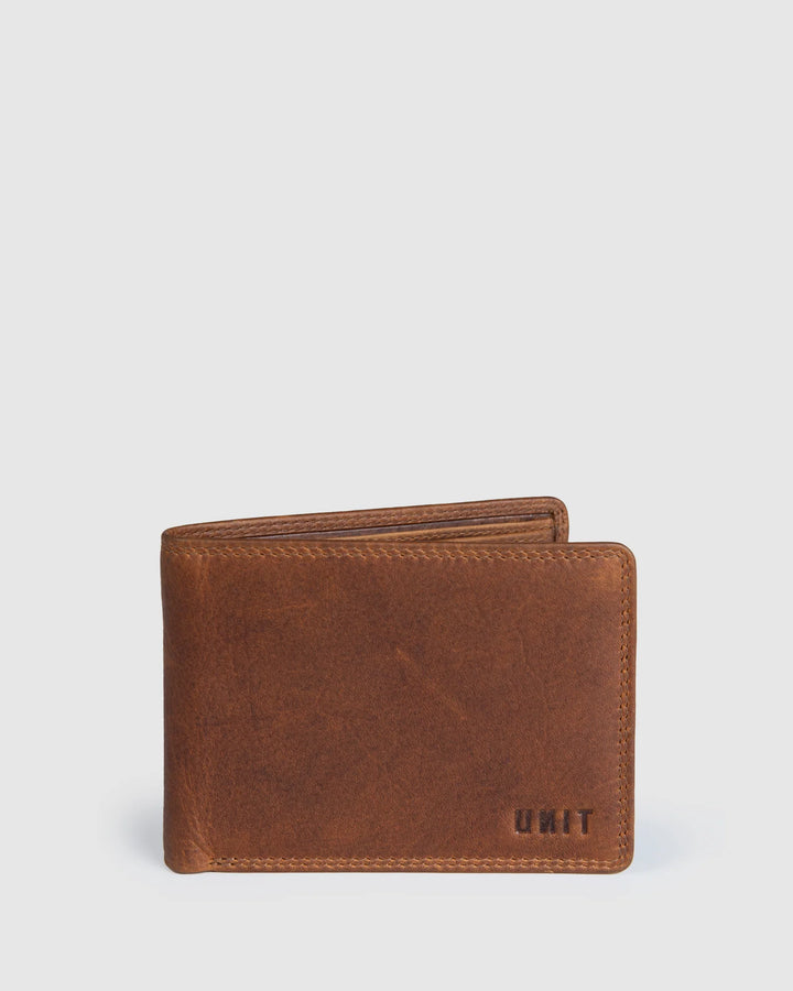 UNIT Mens Wallet - Leather Bi-Fold - Classic - TheSquarePeg