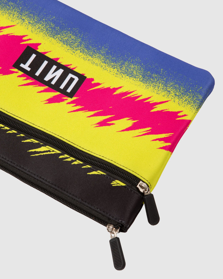 UNIT Double Pencil Case - Electric