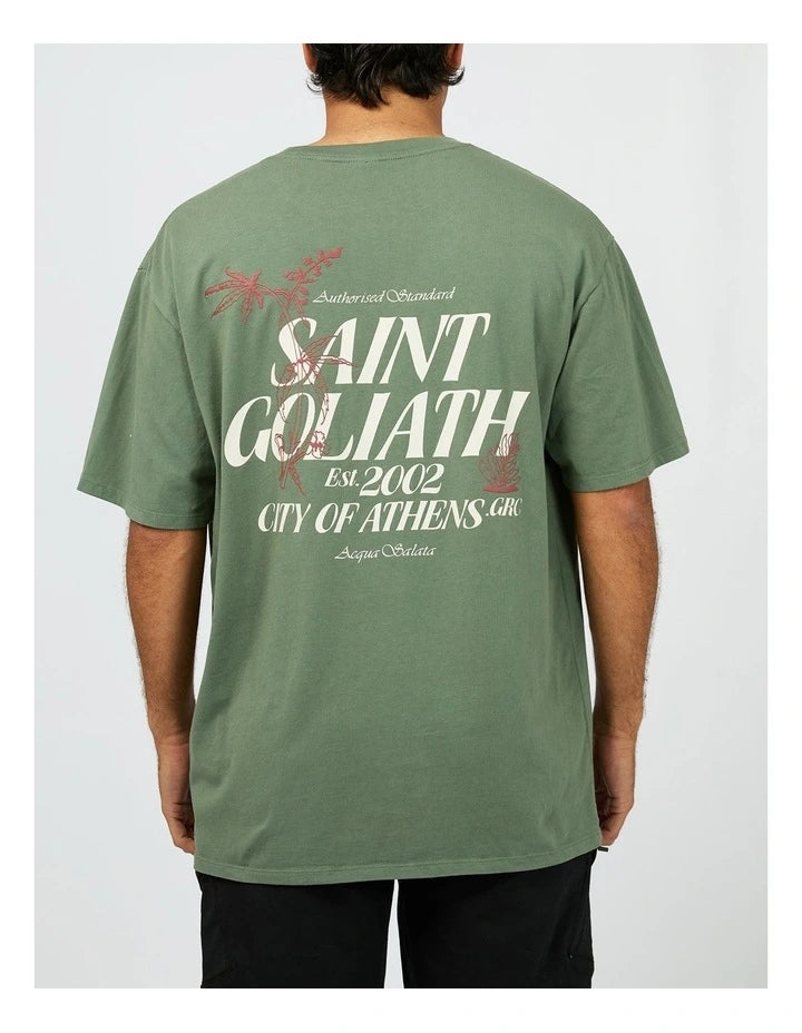 St. Goliath Athens Embroidered Shirt
