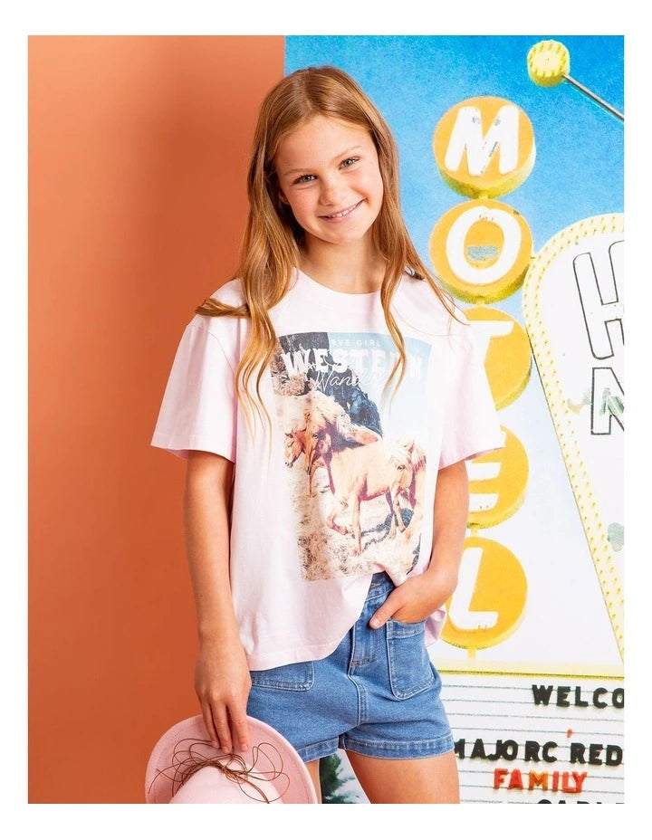 Eve Girl Western Tee
