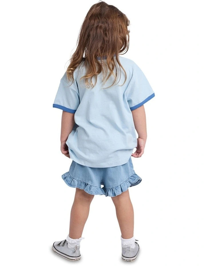 Eve Girl Rodeo Ringer Tee