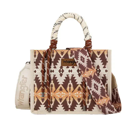 Wrangler Southwestern Rope Handle Bag