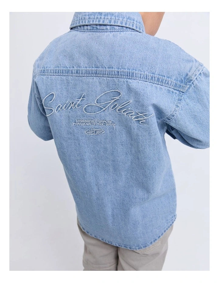 St. Goliath Prize Script Shirt