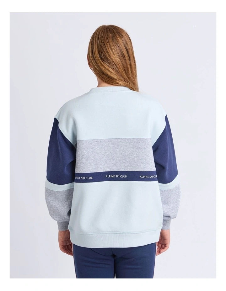 Eve Girl Alpine Panelled Crew