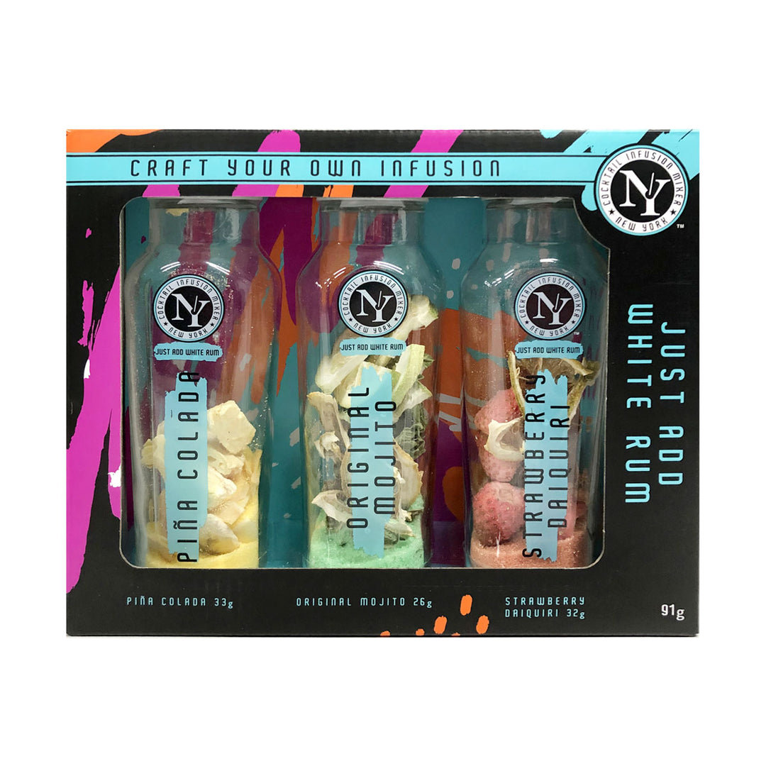 NYC Infuse Sampler 3pk White Rum