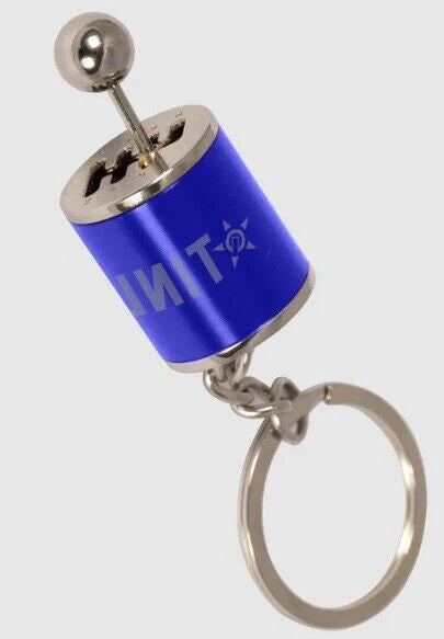 UNIT- KEYRING-TOPGEAR- BLUE