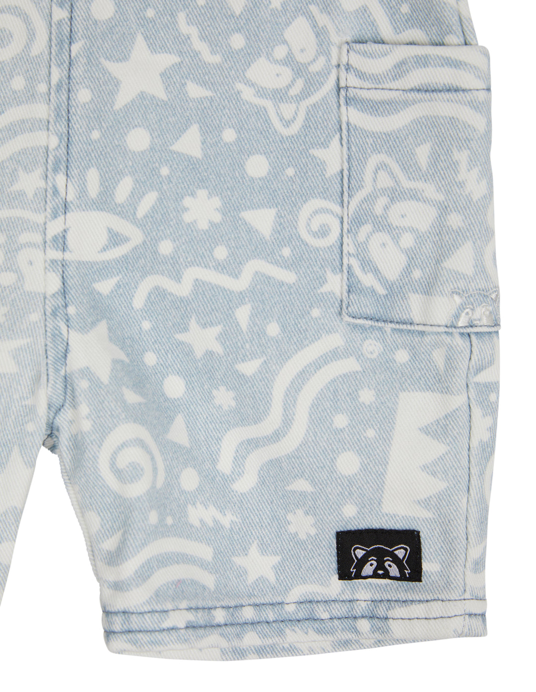 Animal Crackers Stamp Overalls