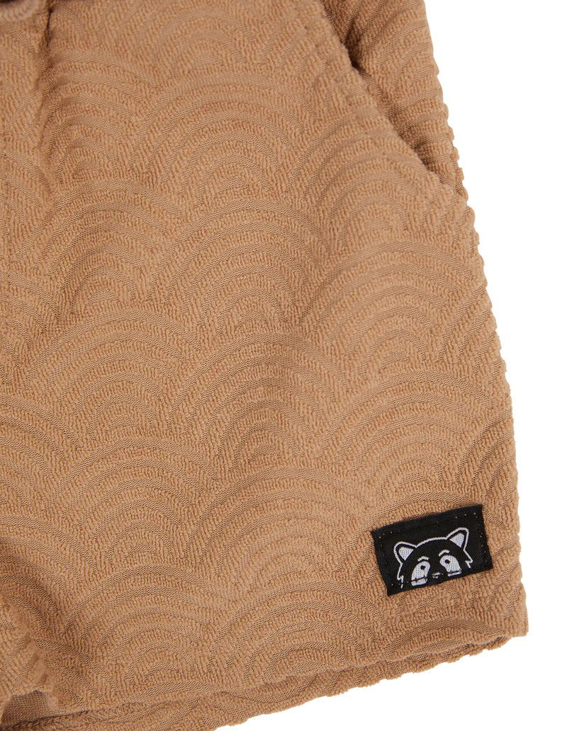 Animal Crackers Towling Short Tan
