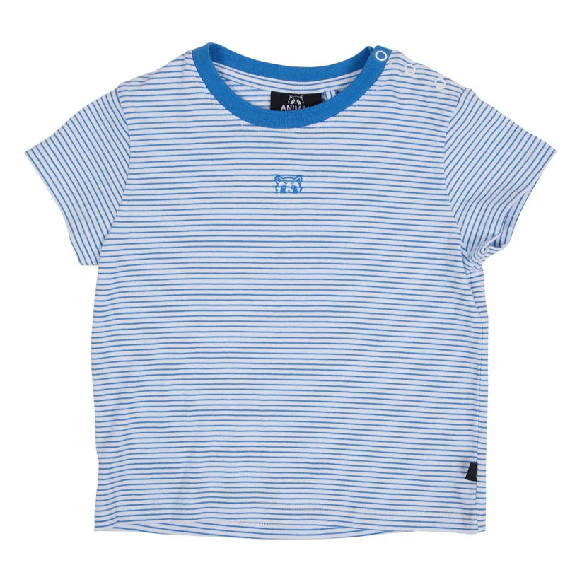 Animal Crackers Heat Tee Blue Boys