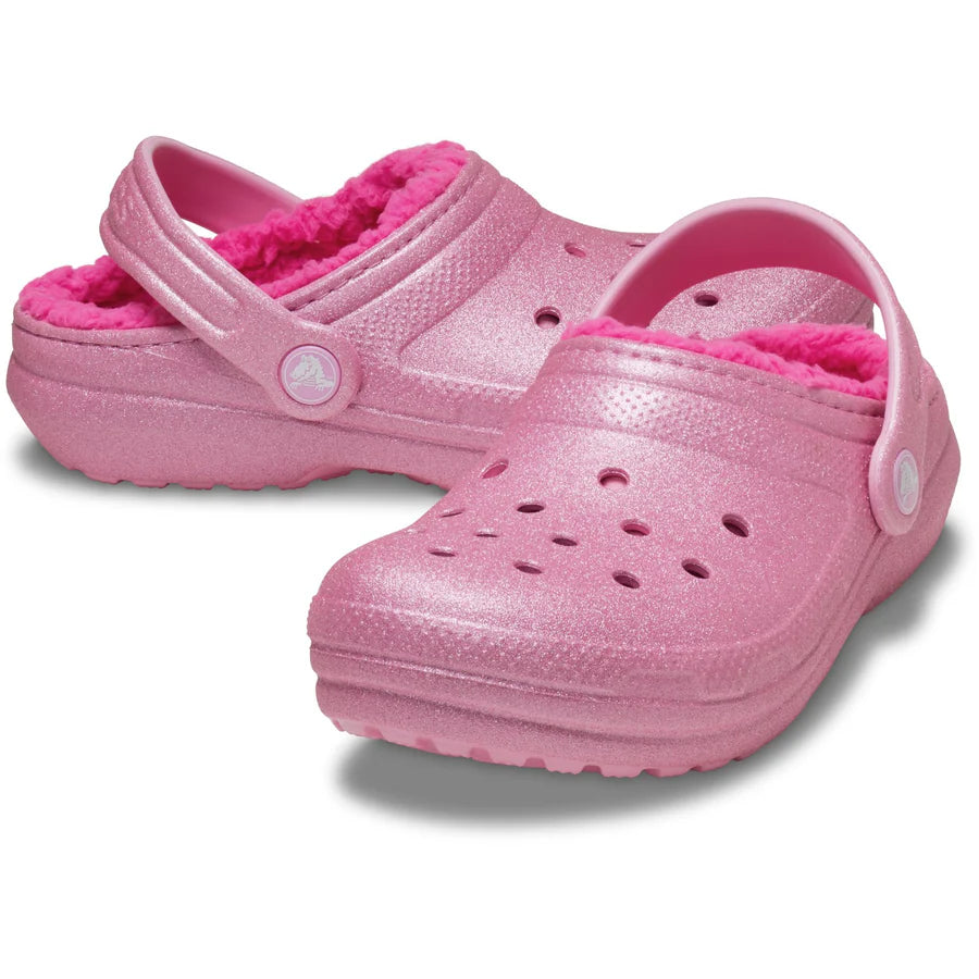 Crocs Classic Lined Glitter Clog T