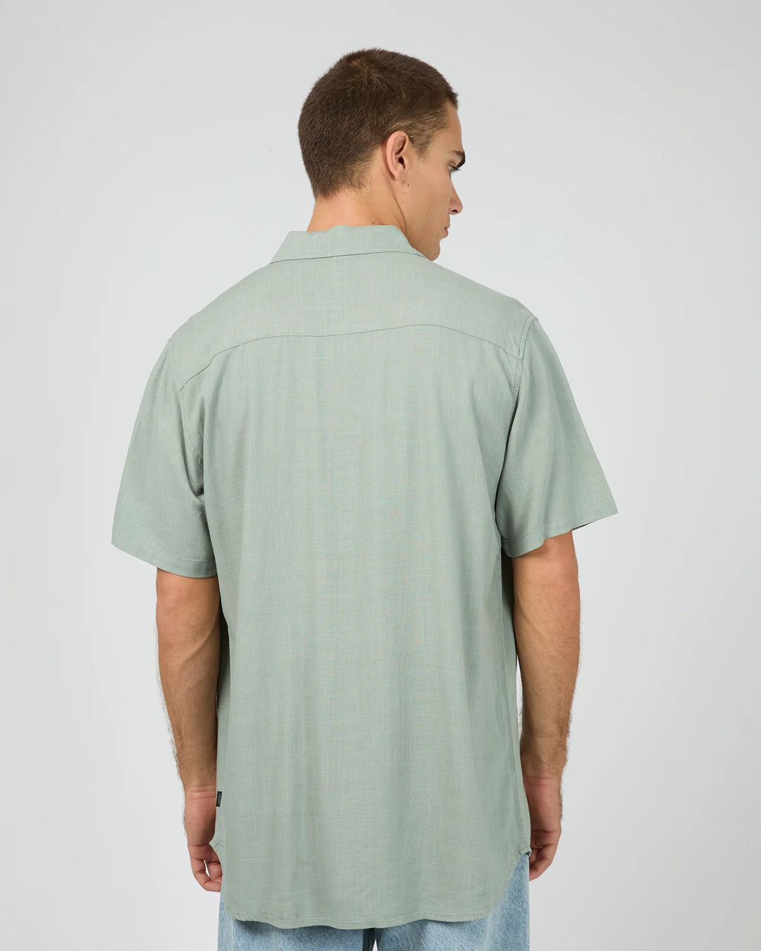 Silent Theory Textured Linen SS Shirt