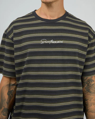 St. Goliath Brooks Stripe SS Tee